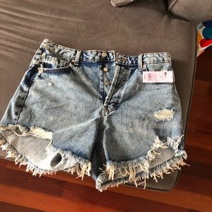 Jean shorts from Target, size 14 but run very small.